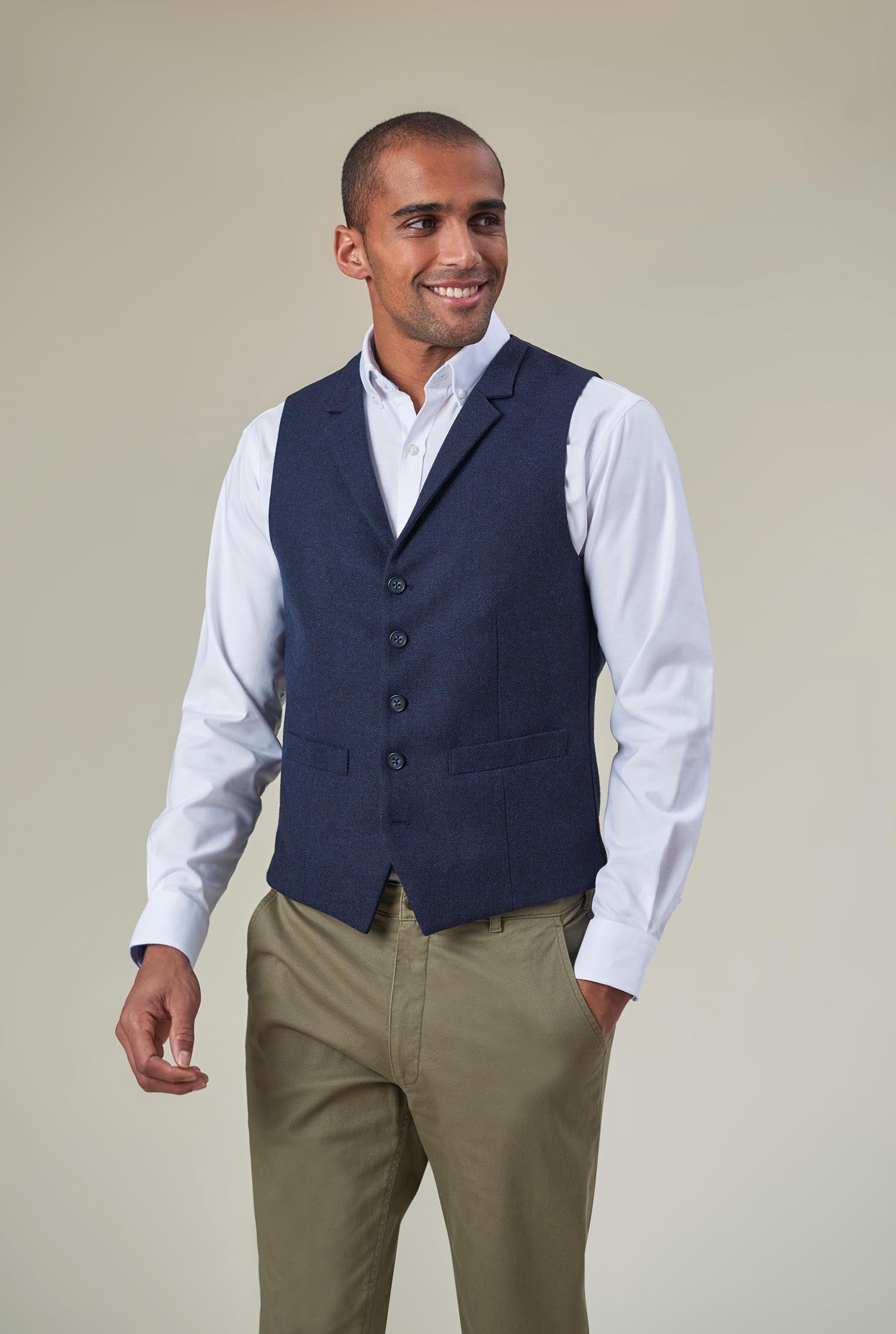 Rockwood Tweed Vest (H) - TV1859
