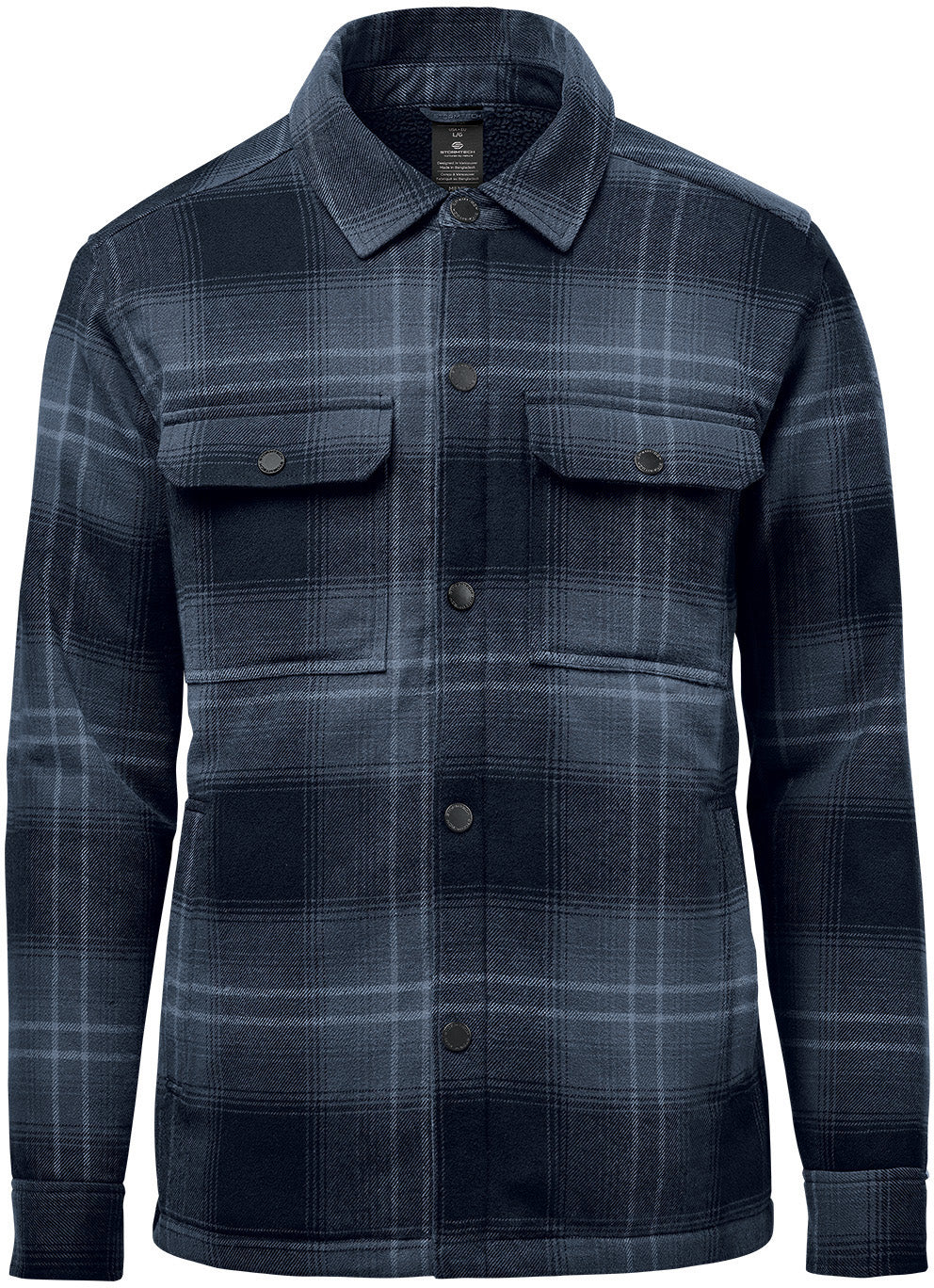 Highland Sherpa Lined Plaid Jacket (U) - SS18