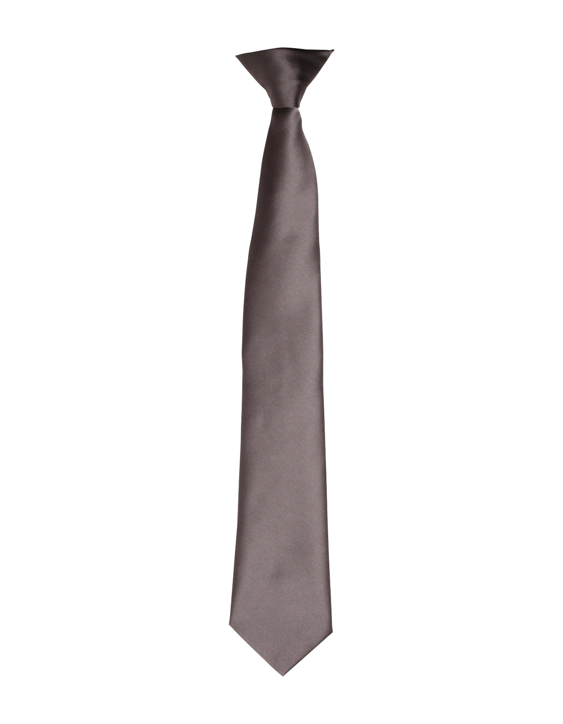 Colours Satin Clip Tie - P755