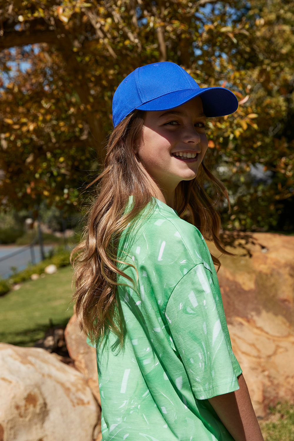 Earthaware® junior classic organic cotton 6 panel cap - BBB821B