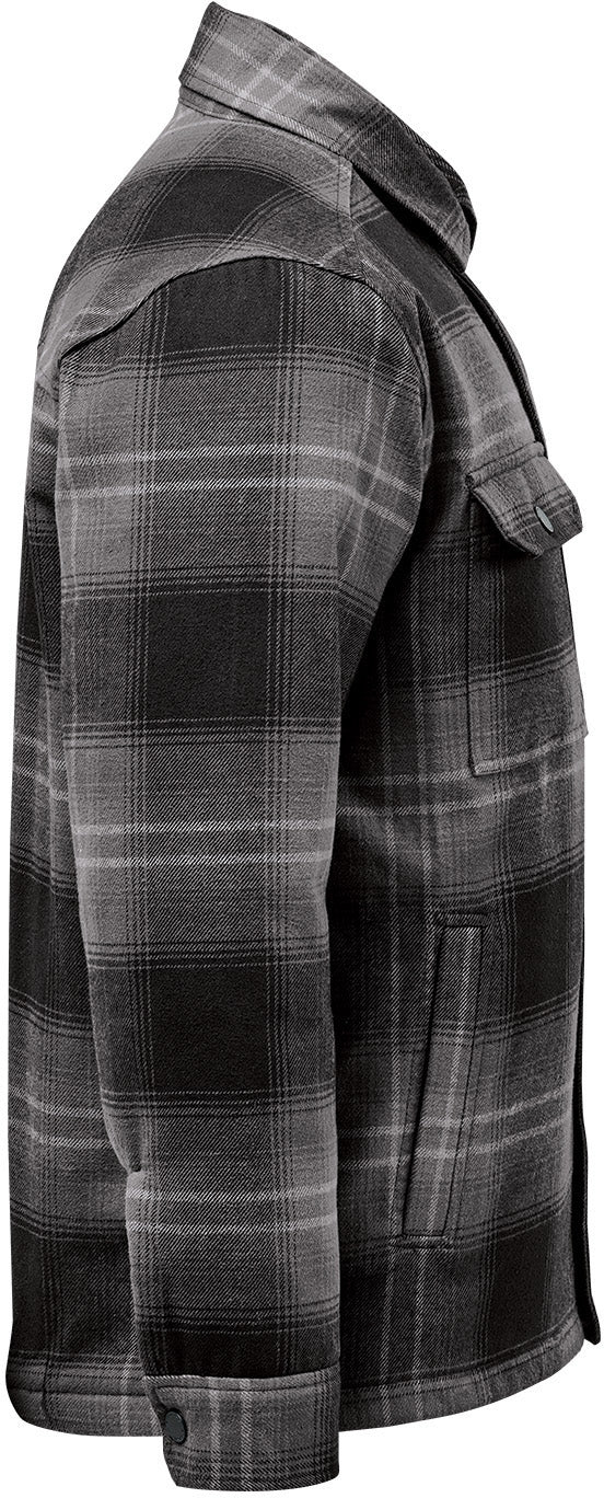 Highland Sherpa Lined Plaid Jacket (U) - SS18