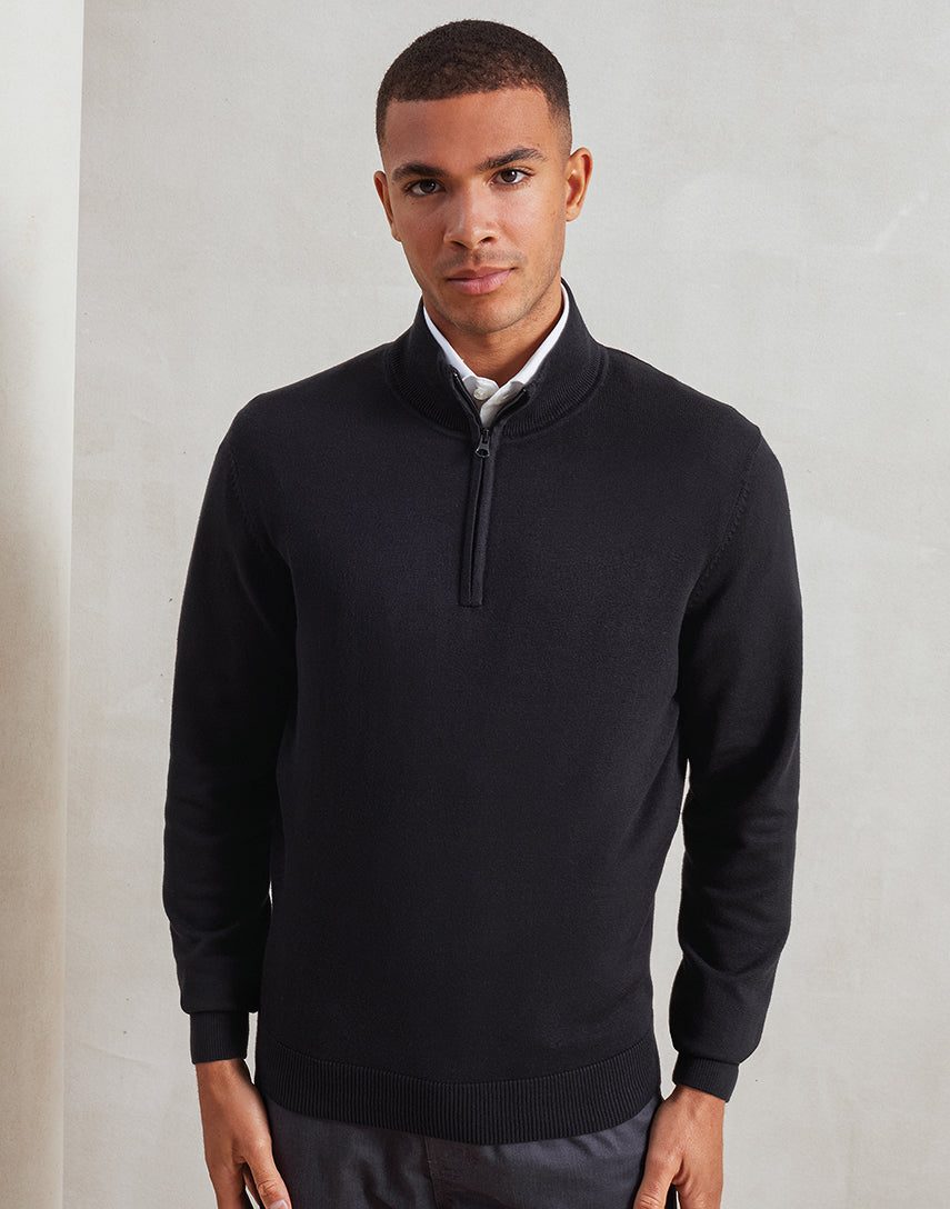 Men's 1/4 Zip Sweater - P695