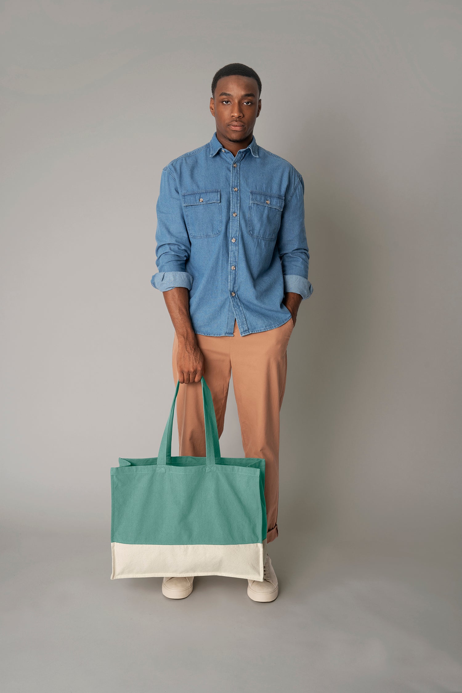 EarthAware® Organic Contrast Shopper - BBW858