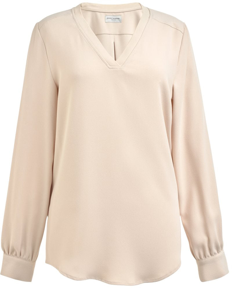 Como V-Neck L/E crepe (D) - TV2418