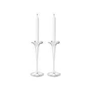 Bloom Candleholders, Large, 2 stk. Stål - FIGJ10021116