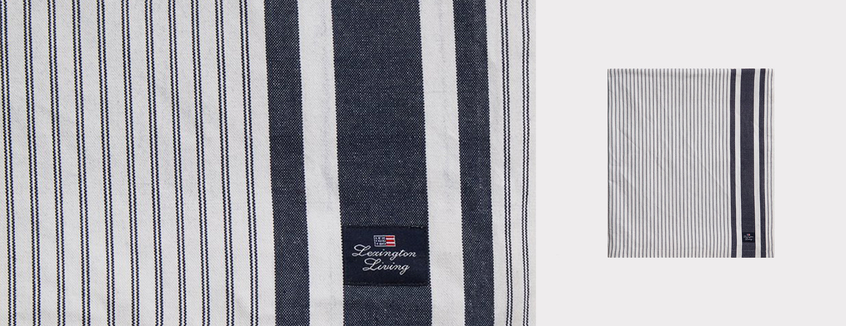 ICONS STRIPED OXFORD TABLECLOTH - LX10003070