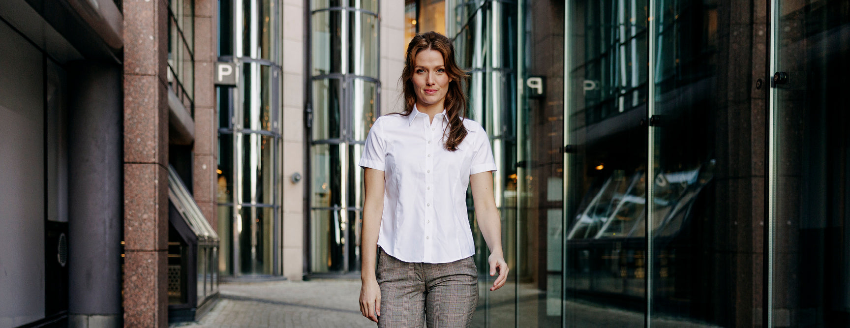 Hamilton Classic Oxford shirt s/s (D) - TV2360