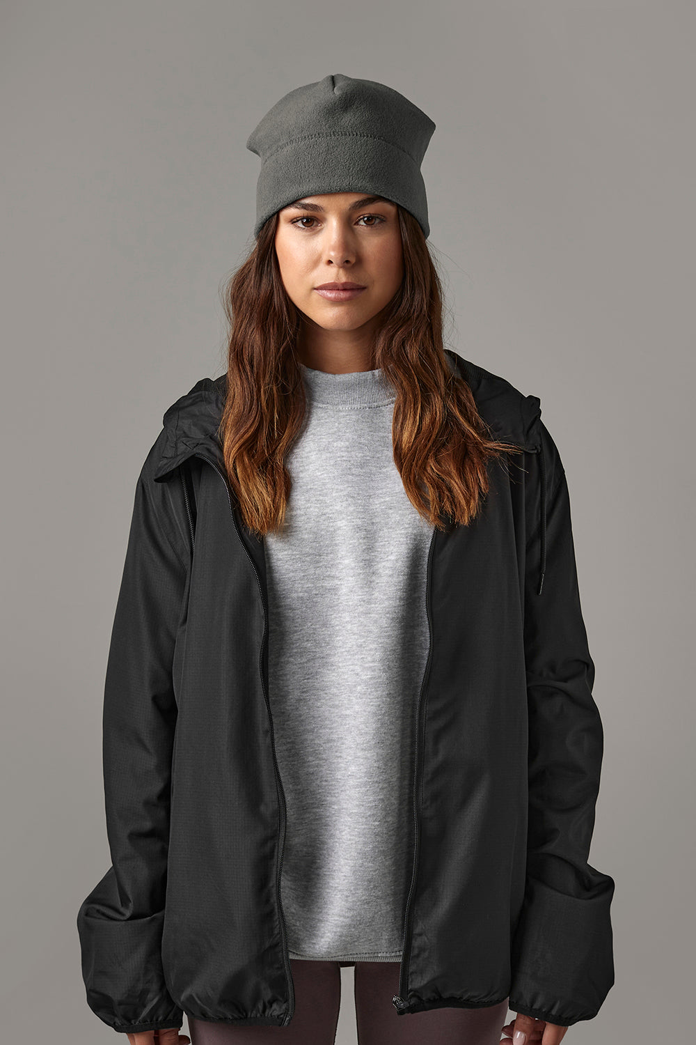 Recycled Fleece Pull-On Beanie - BBB244R