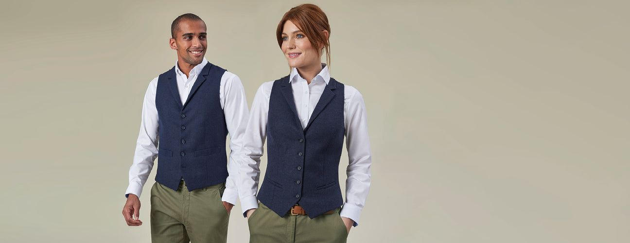 Greenville Tweed Vest (D) - TV2383