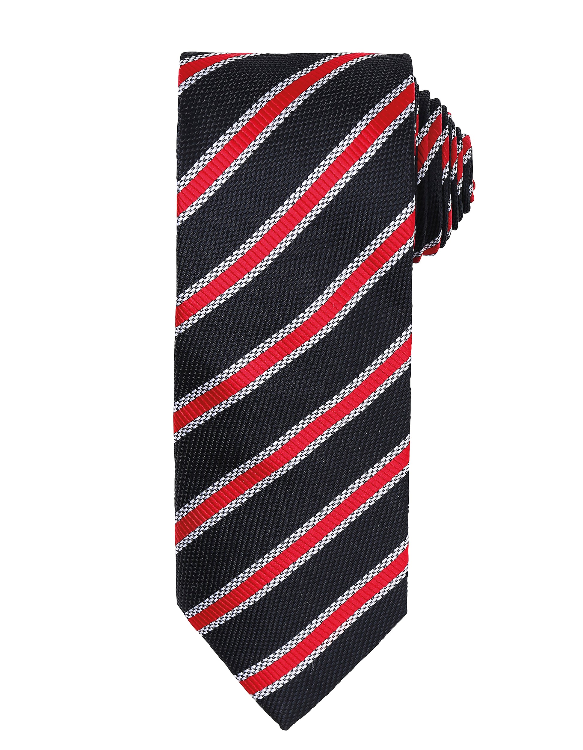 Waffle Stripe Tie - P783