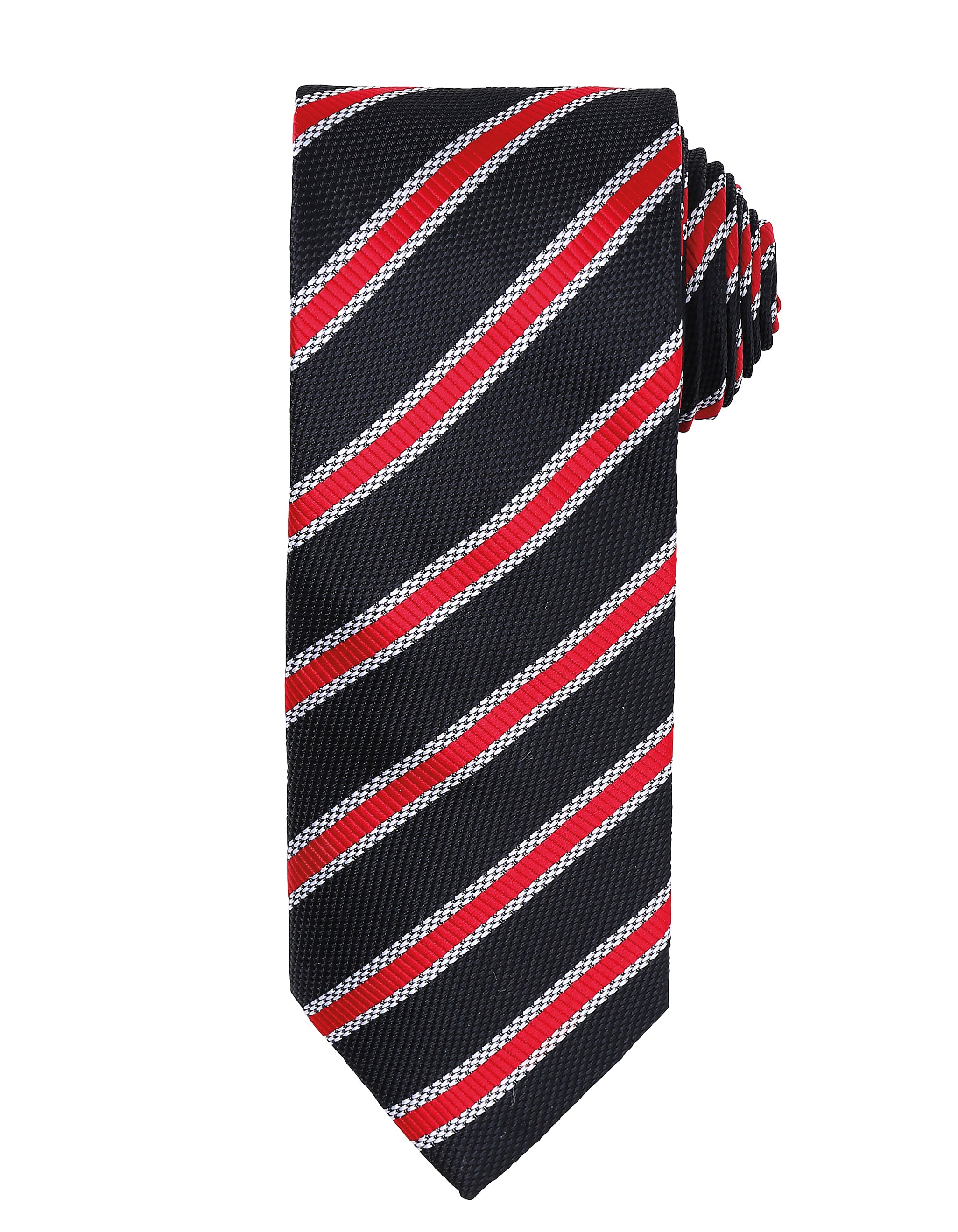 Waffle Stripe Tie - P783