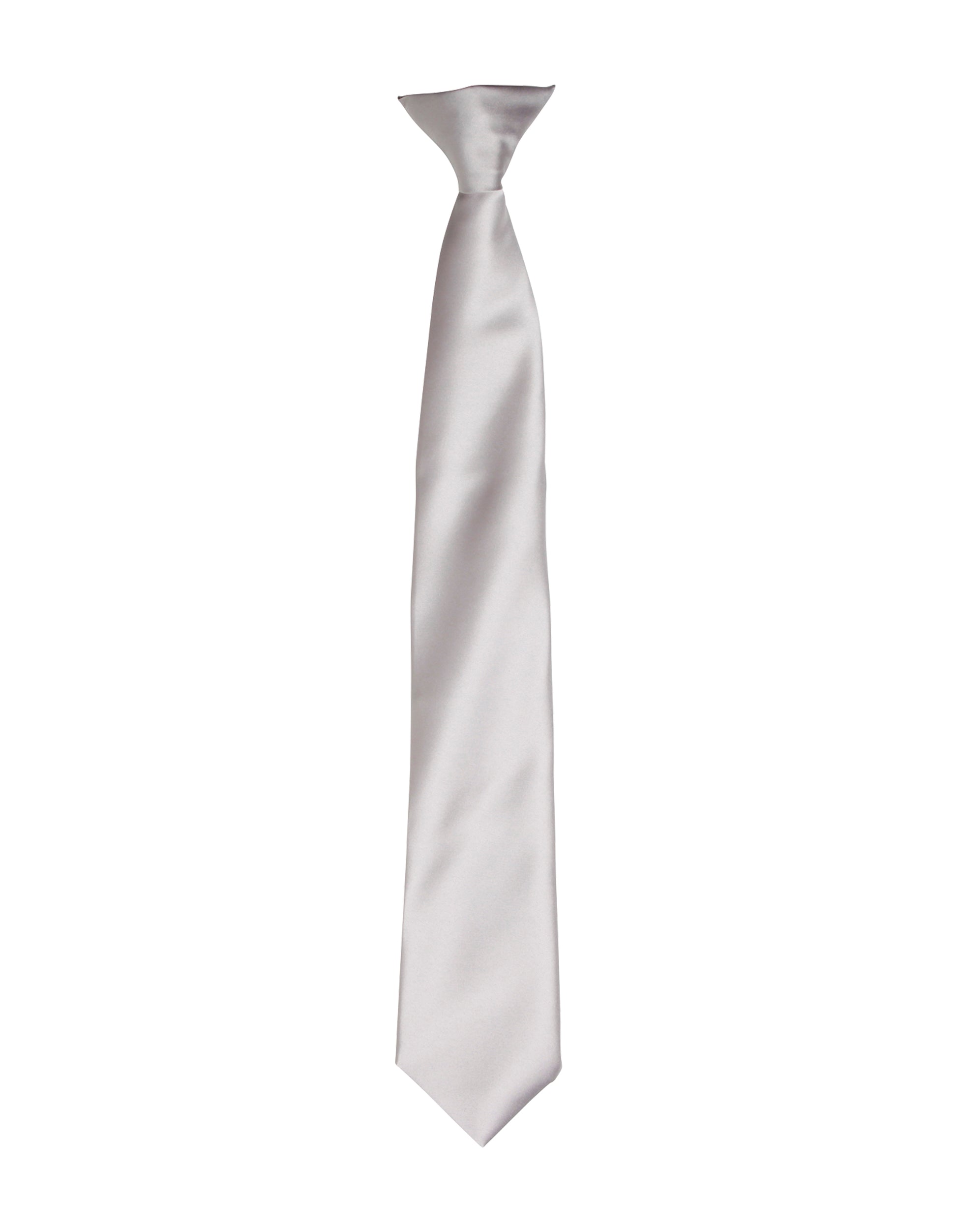 Colours Satin Clip Tie - P755