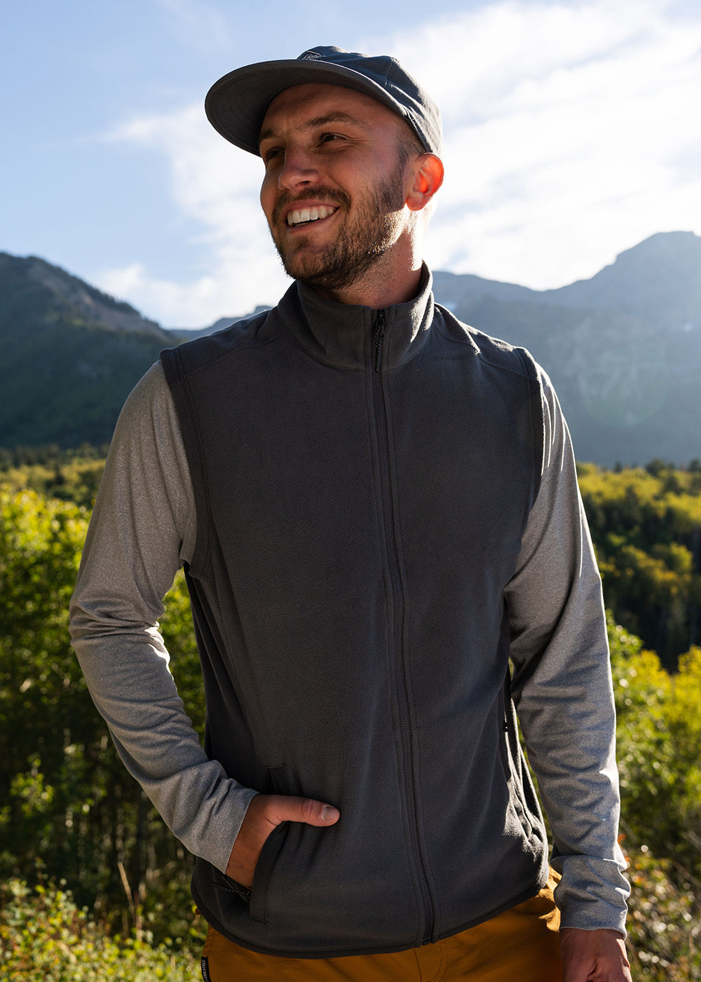 Montauk fleece vest (U) - SF56
