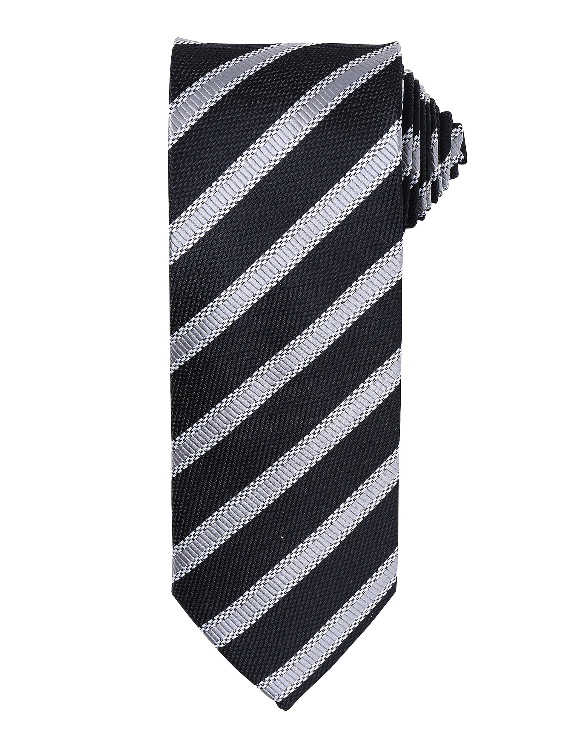 Waffle Stripe Tie - P783