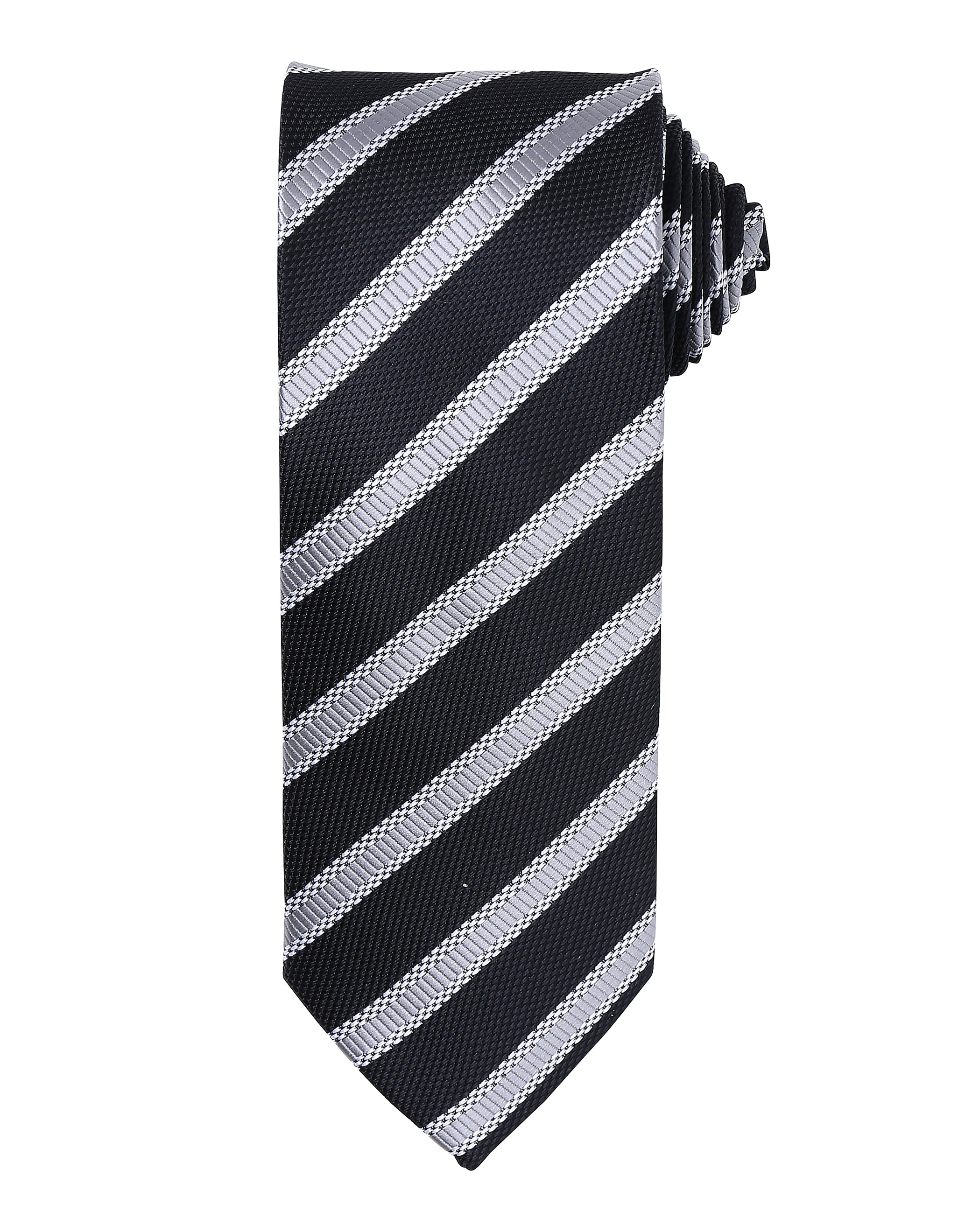 Waffle Stripe Tie - P783