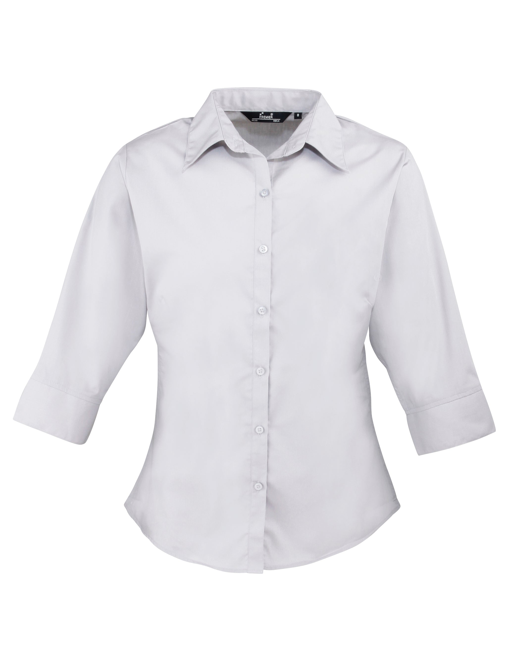 Women's Poplin 3/4 Sleeve - P305