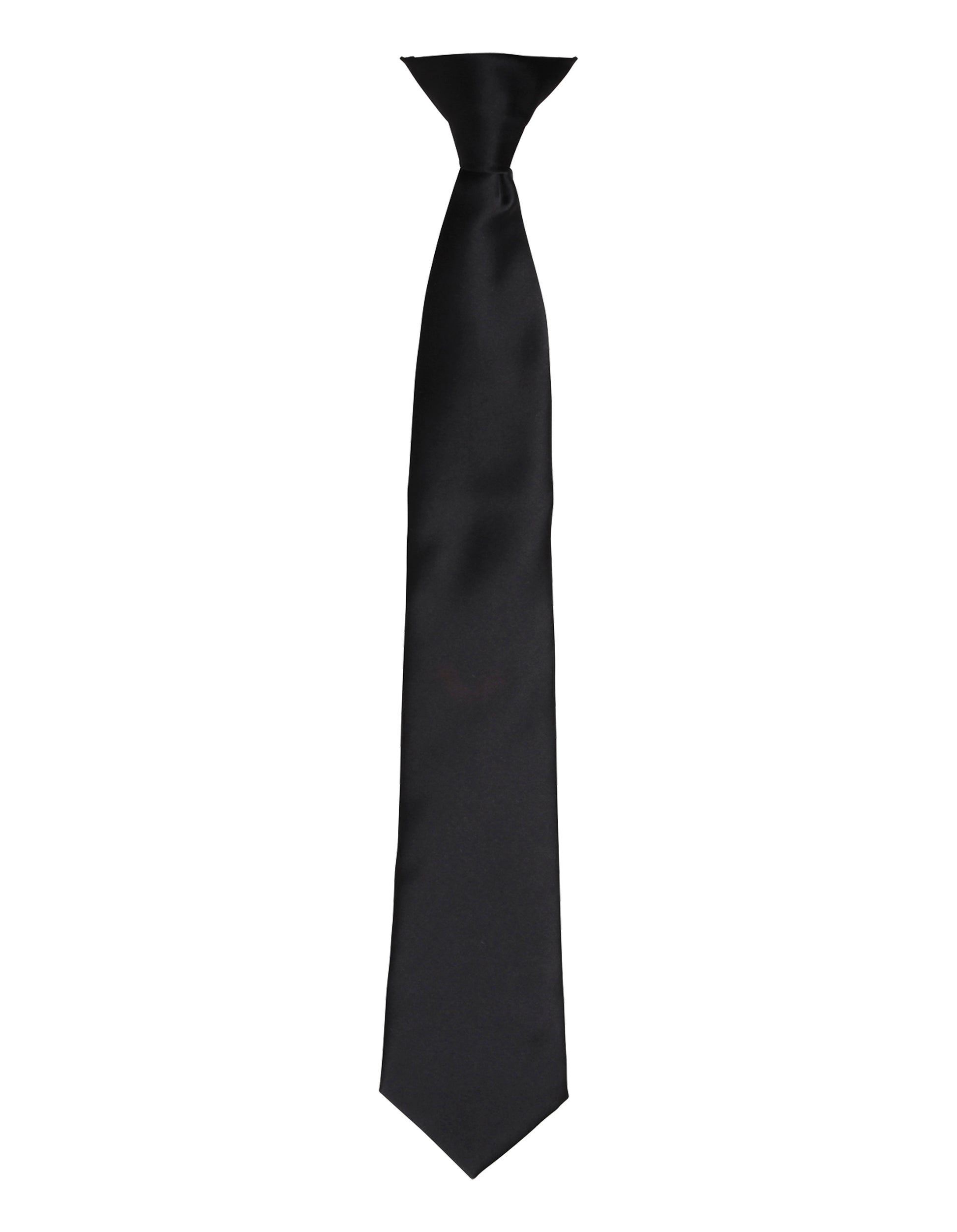 Colours Satin Clip Tie - P755