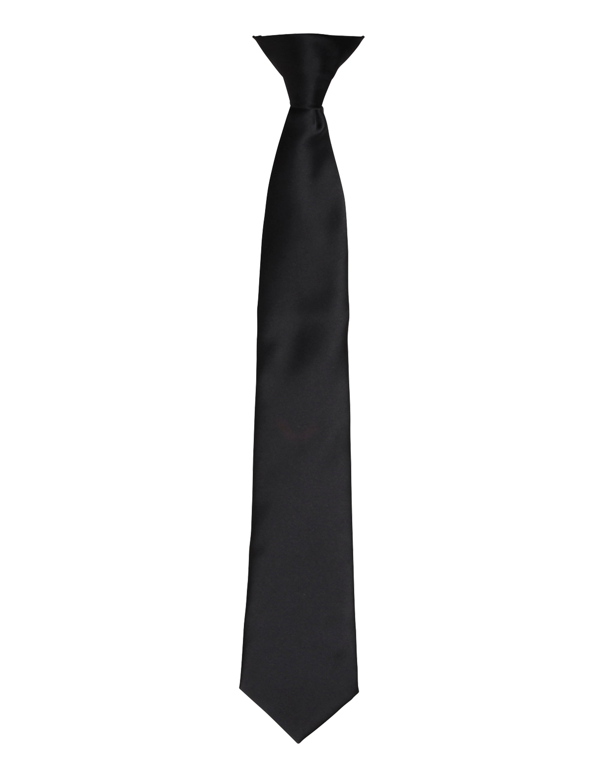 Colours Satin Clip Tie - P755