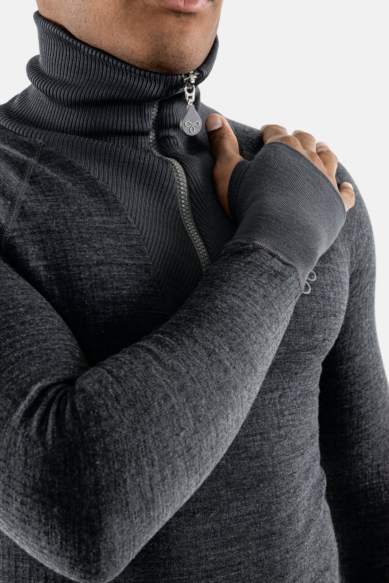 Termo Wool Original 2.0 Roll-neck w. Zip M