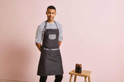 Domain Contrast Bib Apron - P127