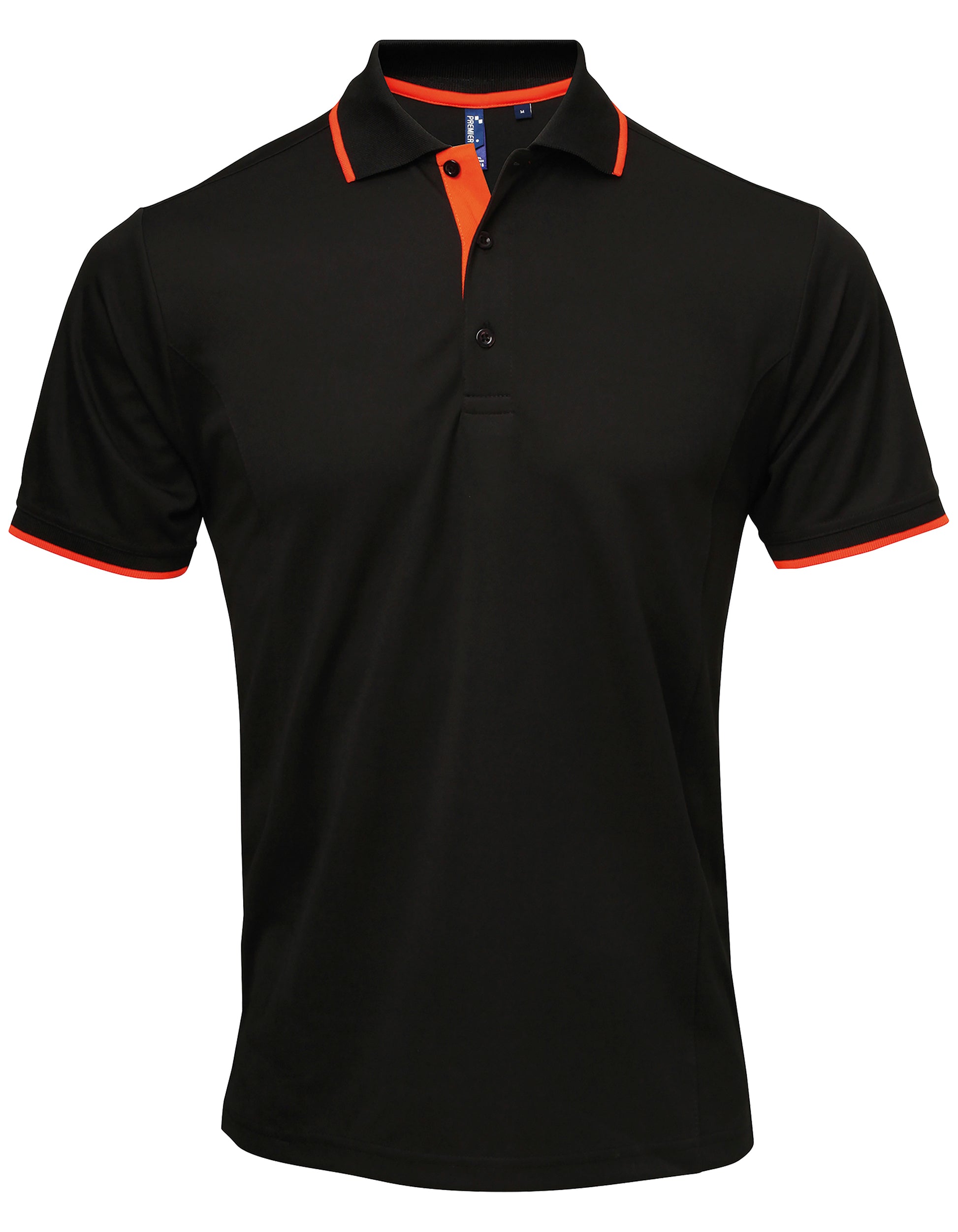 Men's Contrast Polo - P618