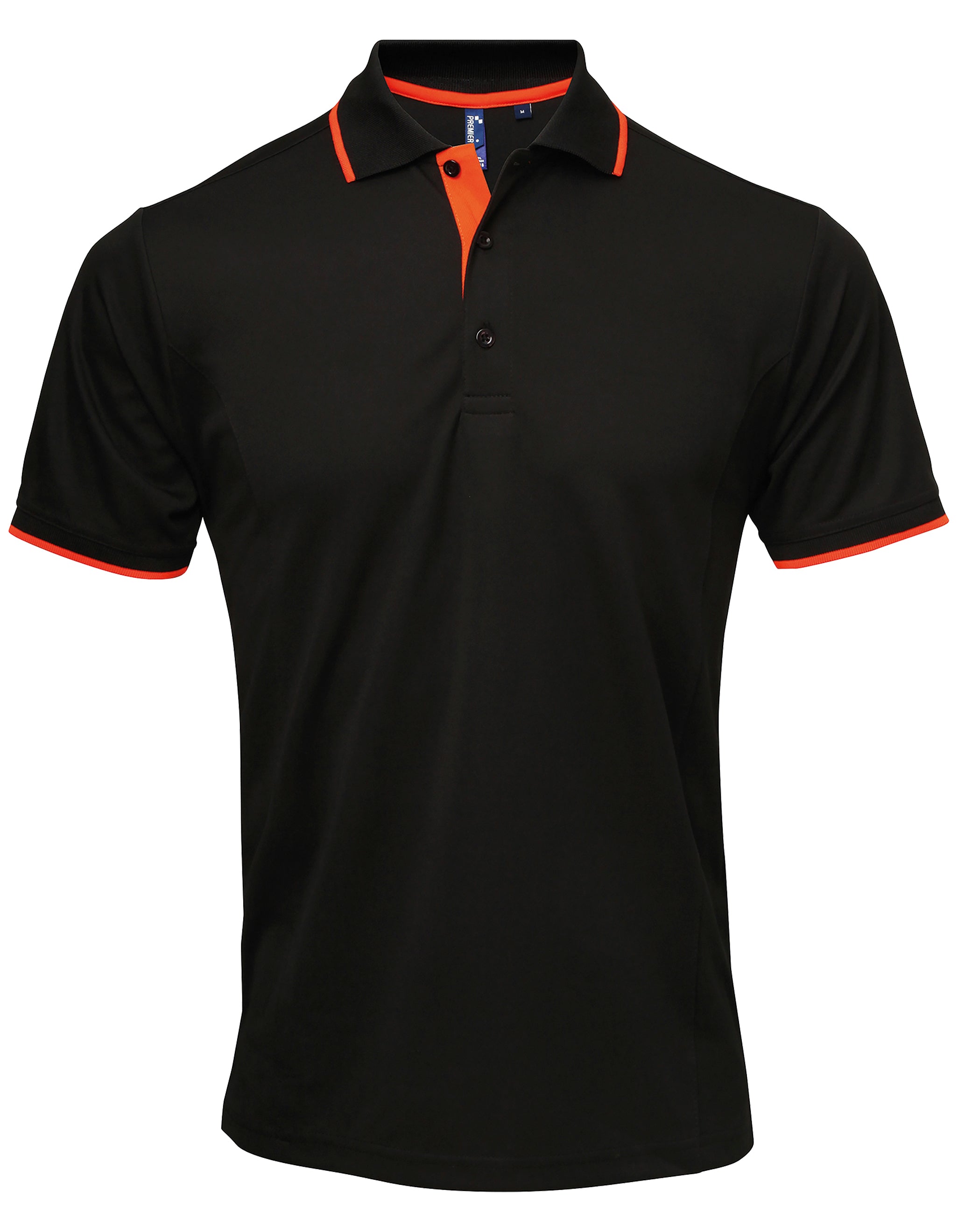 Men's Contrast Polo - P618