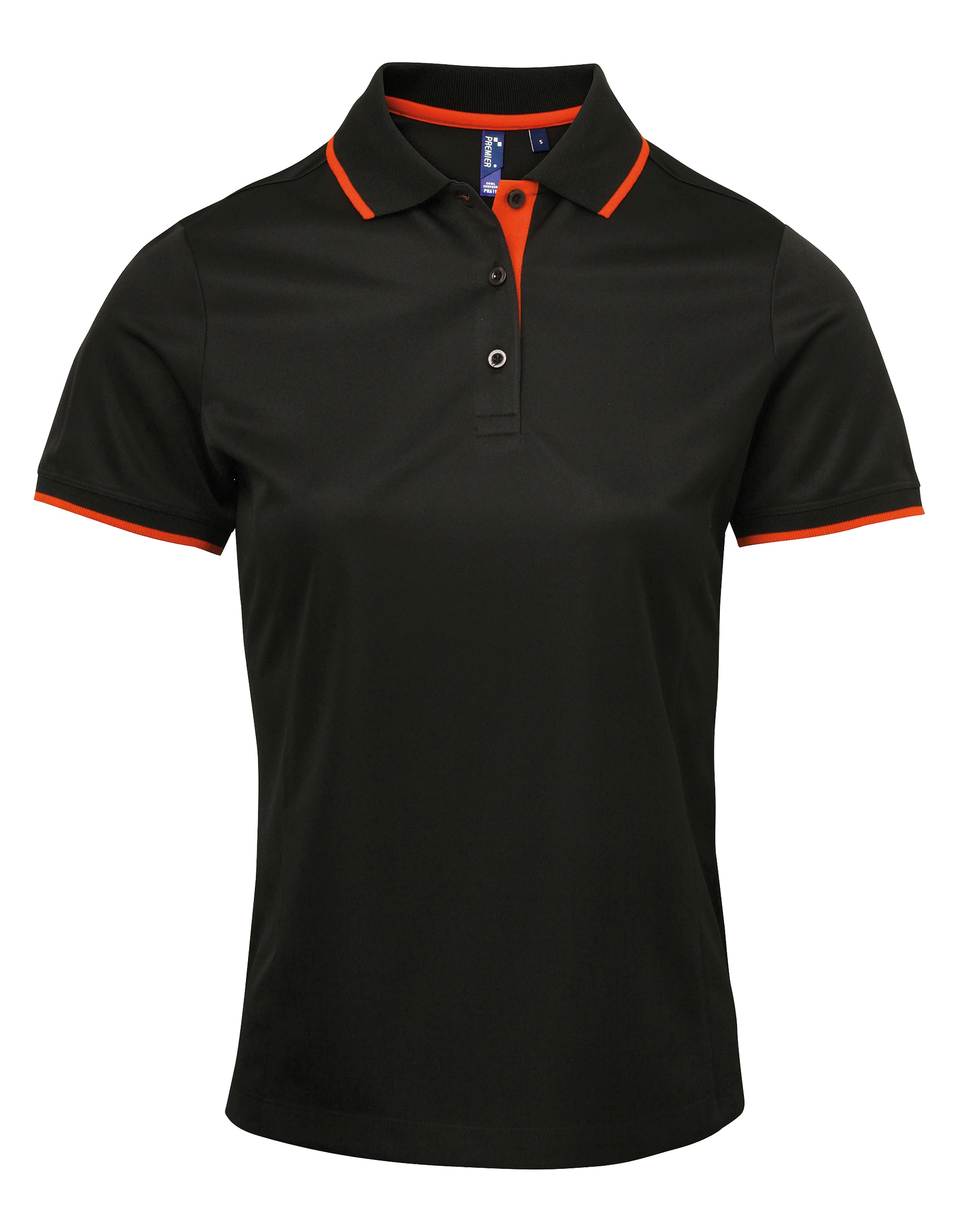 Ladies Contrast Polo