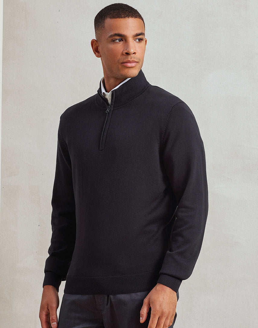 Men's 1/4 Zip Sweater - P695