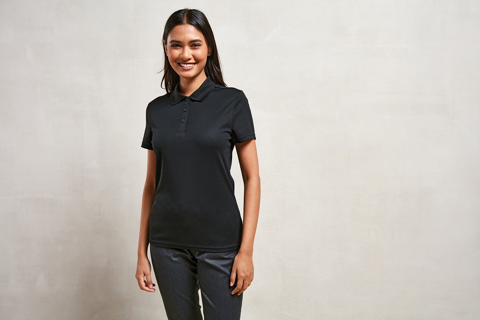 Ladies Spun Dyed Polo Shirt - P633