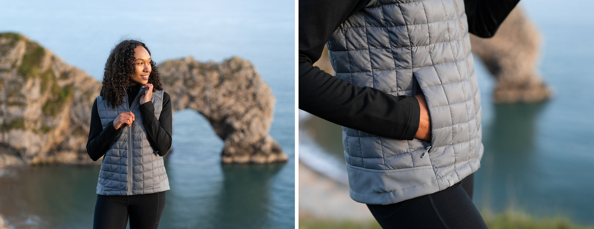 Appalachian thermal softshell vest (D) - SK51