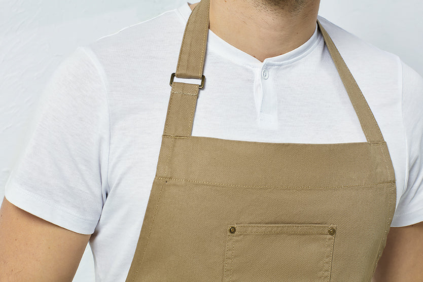Chino Bib Apron - P132
