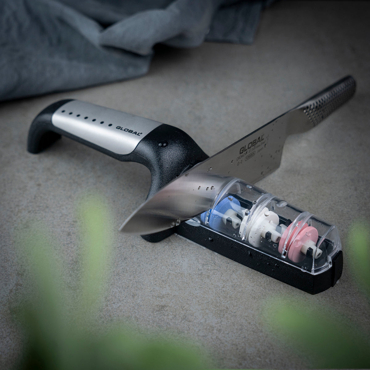 Knivsliper med 3 hjul - QG913SB