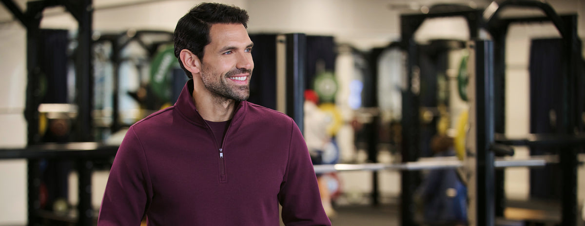 Oakland 1/4 zip neck (U) - TV4632