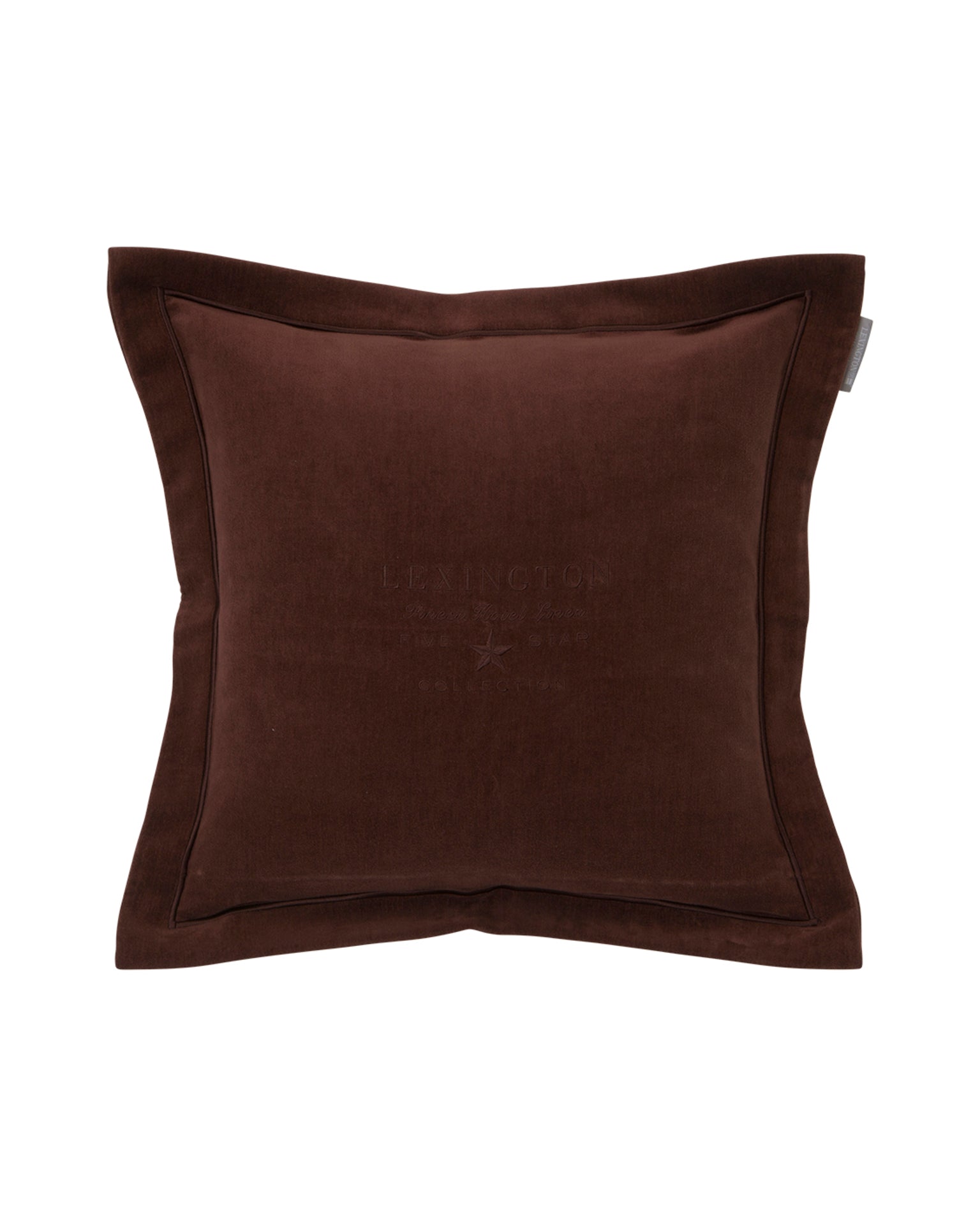 Hotel Velvet Sham with Embroidery
