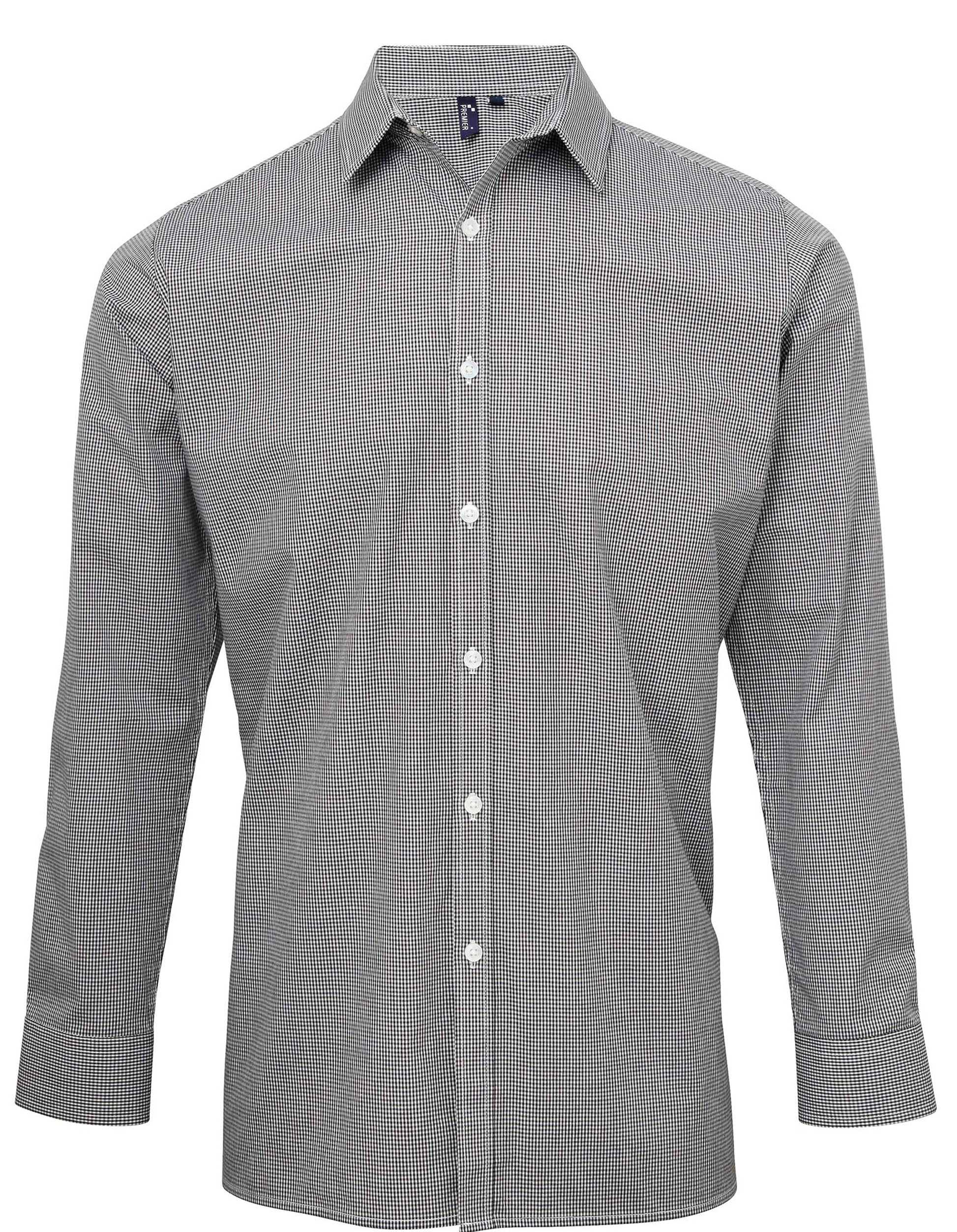 Men's Gingham L/S - P220