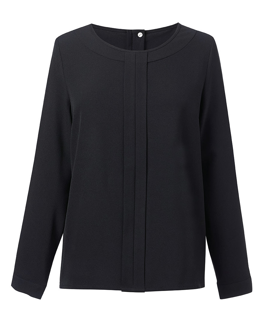 Roma L/E Crepe Skjorte (D) - TV2279
