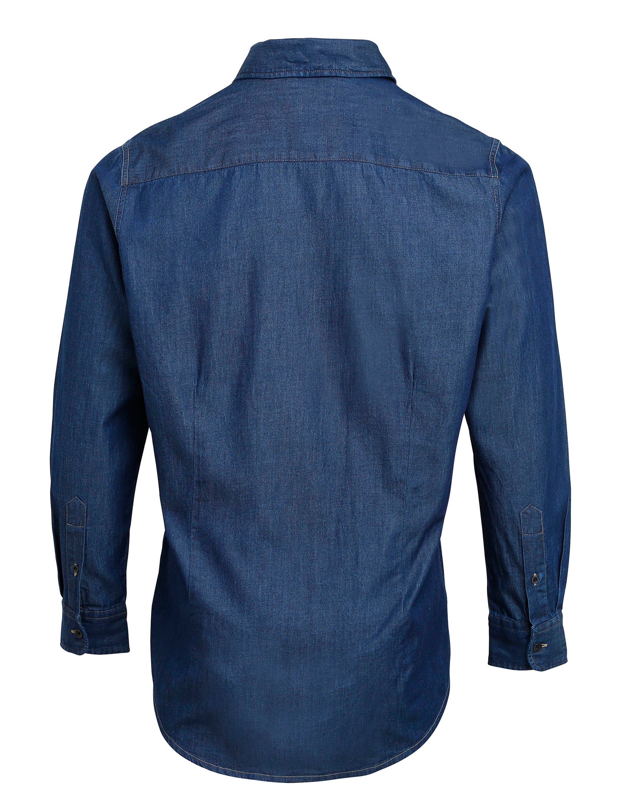 Men's Jeans Stitch Denim Shirt - P222