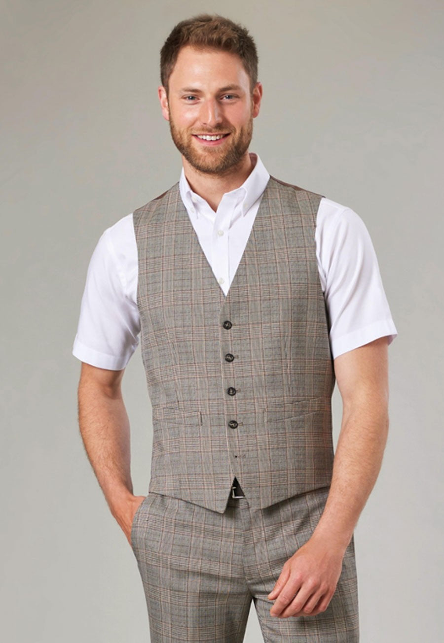 Emilio Check Waistcoat - TV1726