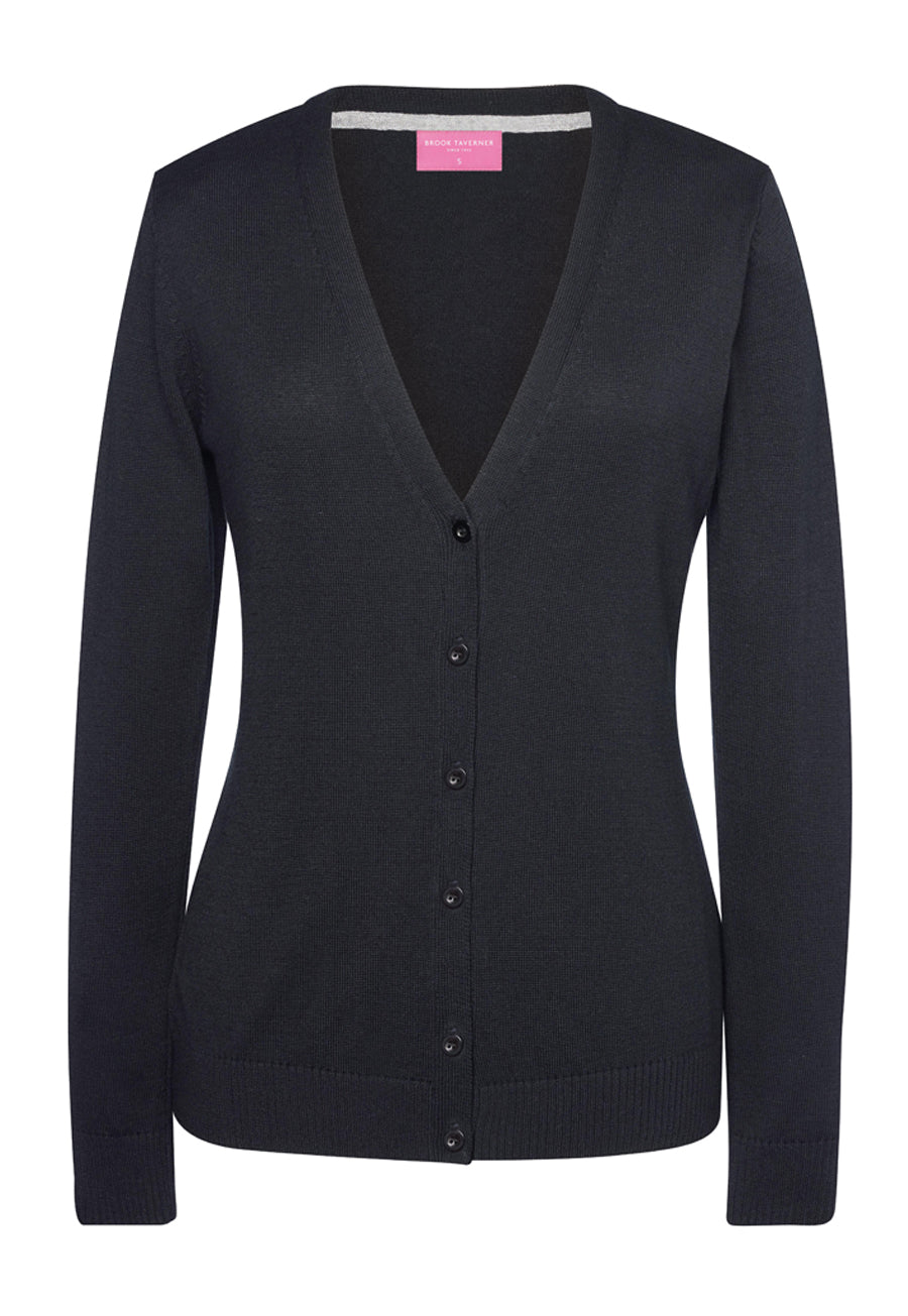 Augusta V Hals Cardigan (D) - TV2309