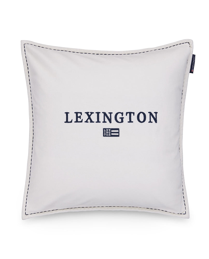 ICONS LEXINGTON LOGO VELVET PILLOW COVER