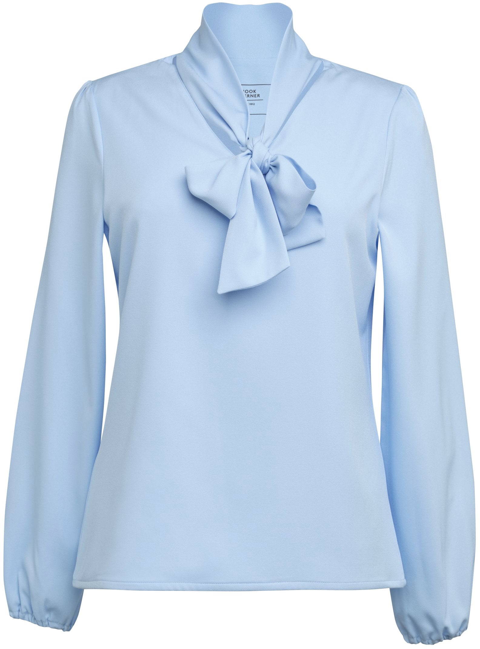 Andria Pussy Bow Blouse L/E Dame - TV2368