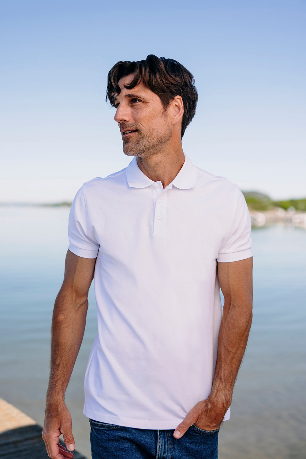 Organic Stretch Polo GOTS - 6512
