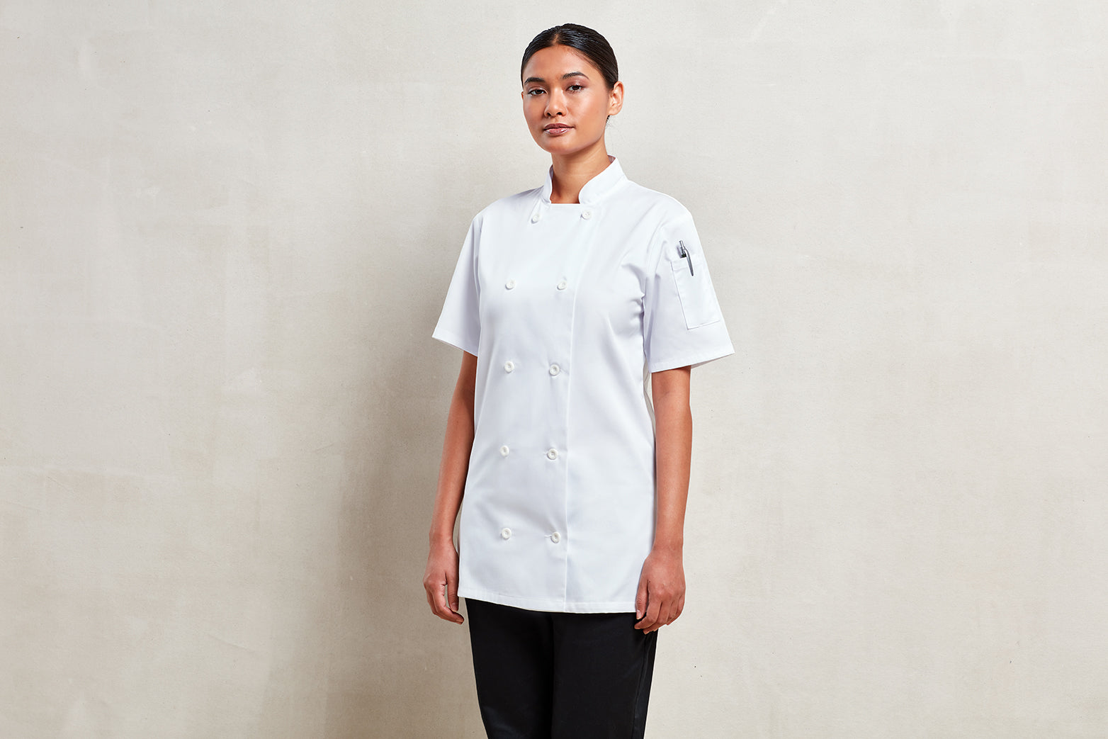 Women's Chef Jacket S/S - P670