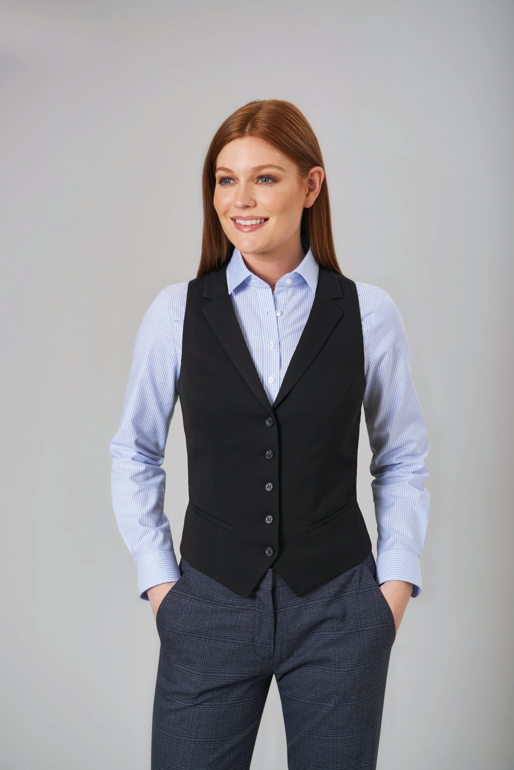 Mirabel Stretch Oxford shirt (D) - TV2361