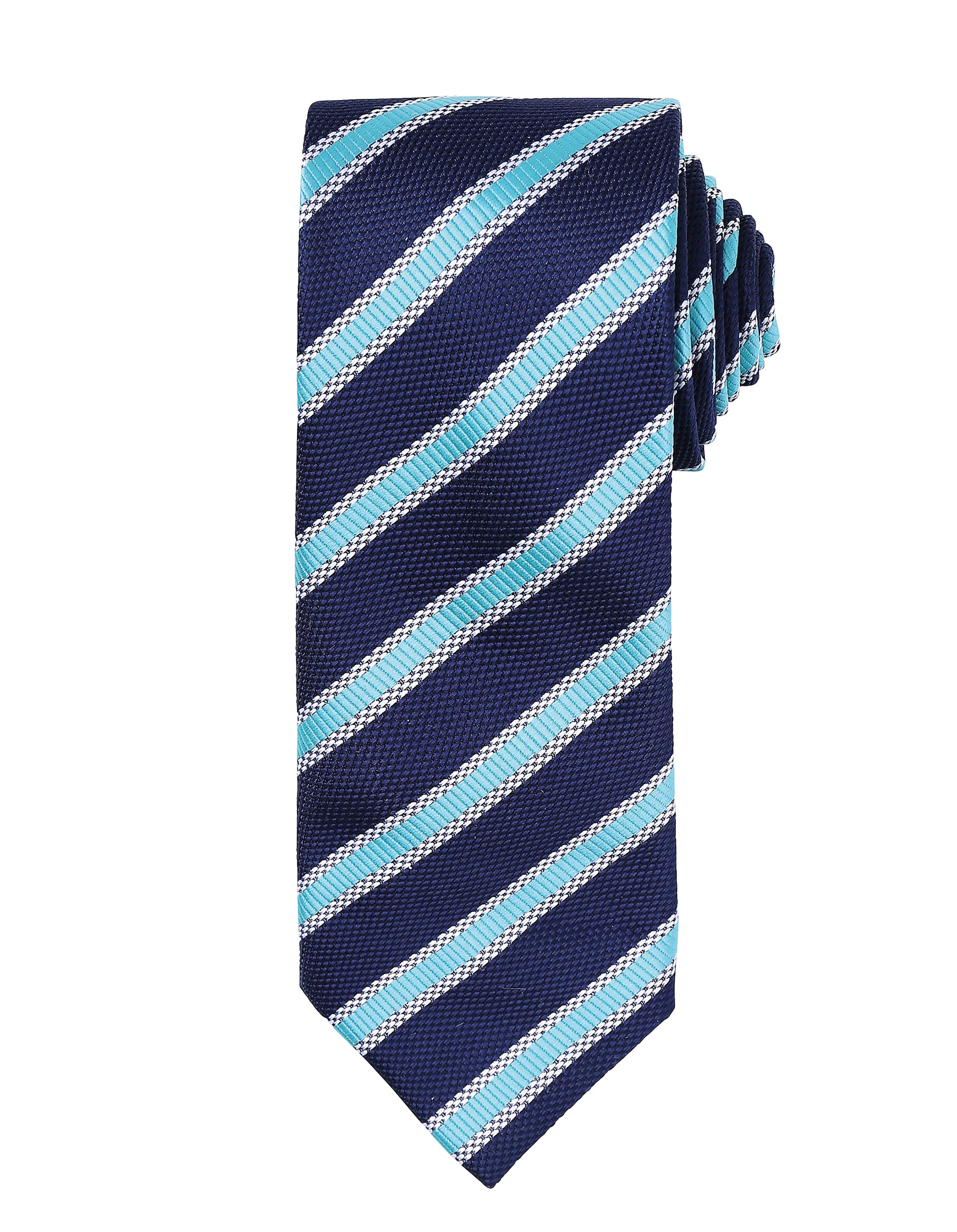 Waffle Stripe Tie - P783
