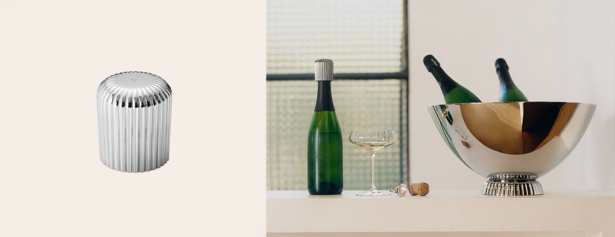Bernadotte Champagne Stopper Stål - FIGJ10020991