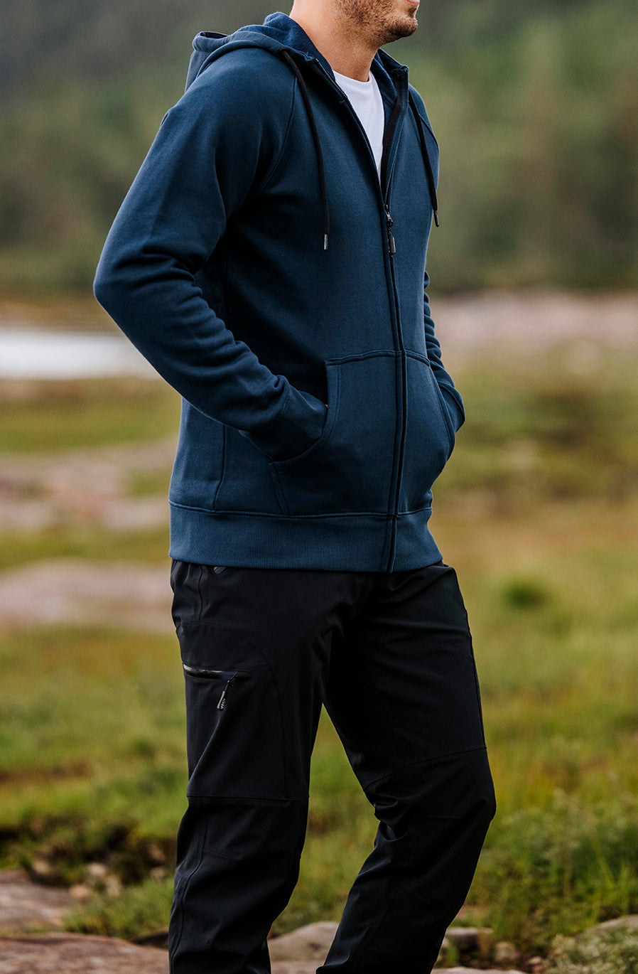 Omega Zip hoody (H) - SG15
