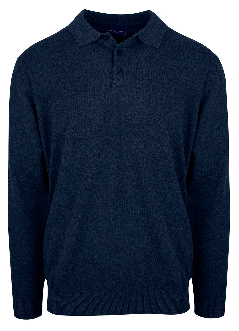 Casper Knit Polo L/E Herre - TV4219