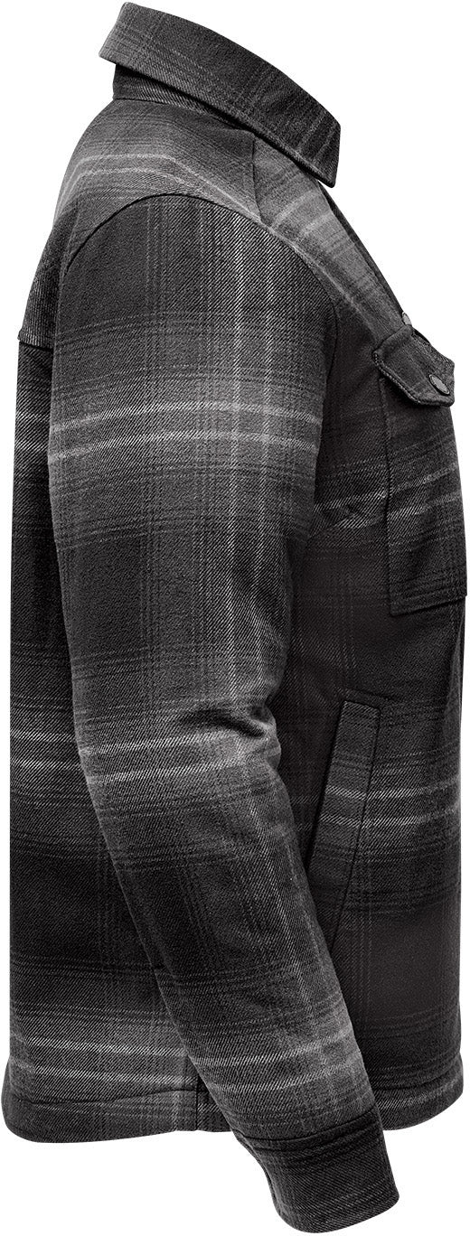 Highland Sherpa Lined Plaid Jacket (D) - SS19