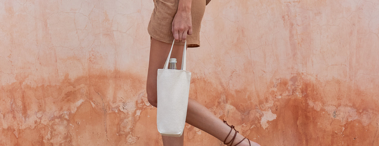Fairtrade Cotton Bottle Bag - BBW620